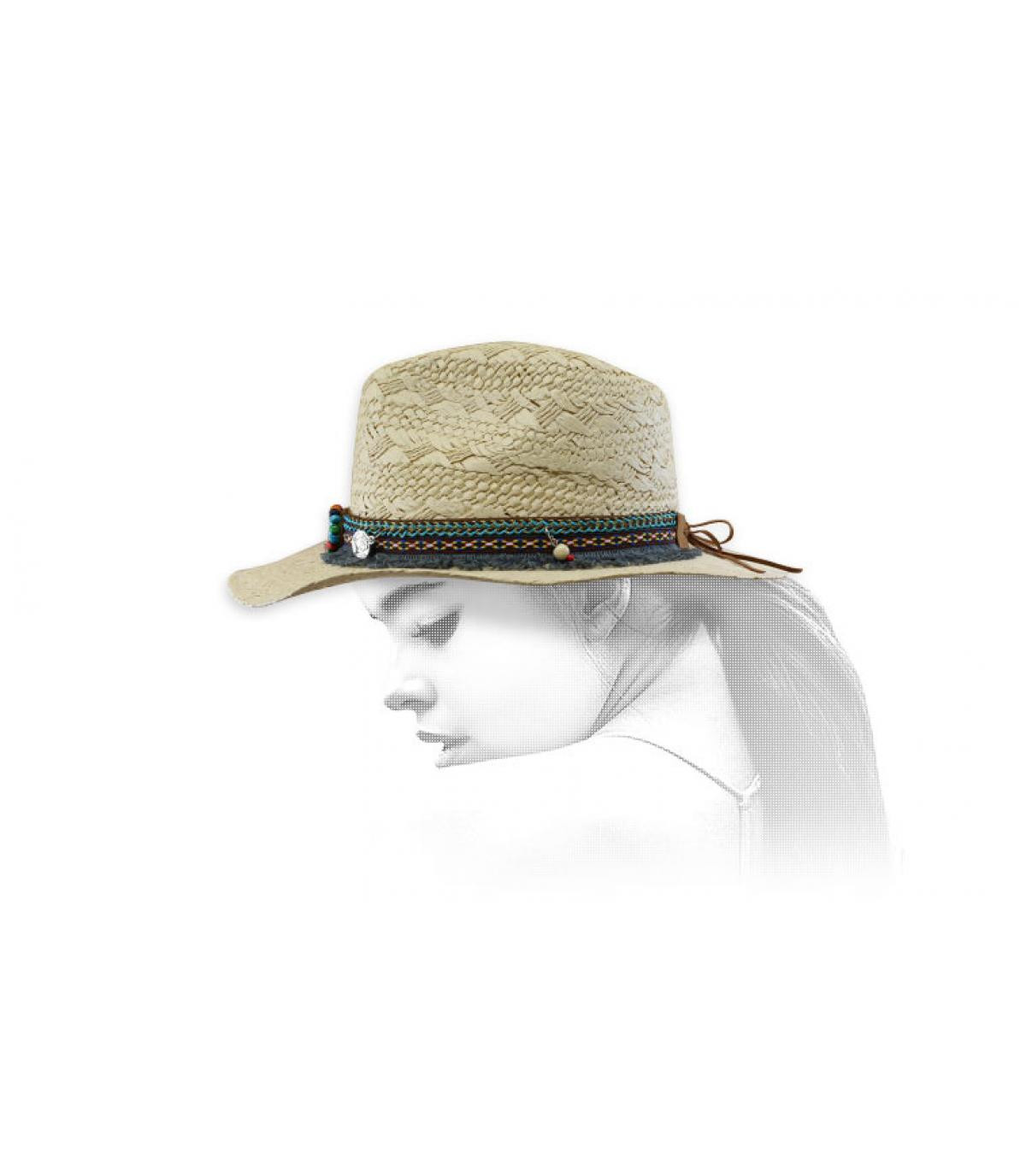 cowboyhoed vrouw rietje Nandy Cowboy cowboyhoed vrouw rietje Nandy Cowboy